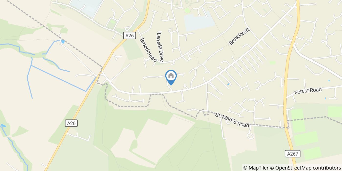 2 Bed Flat, Broadwater Down, TN2