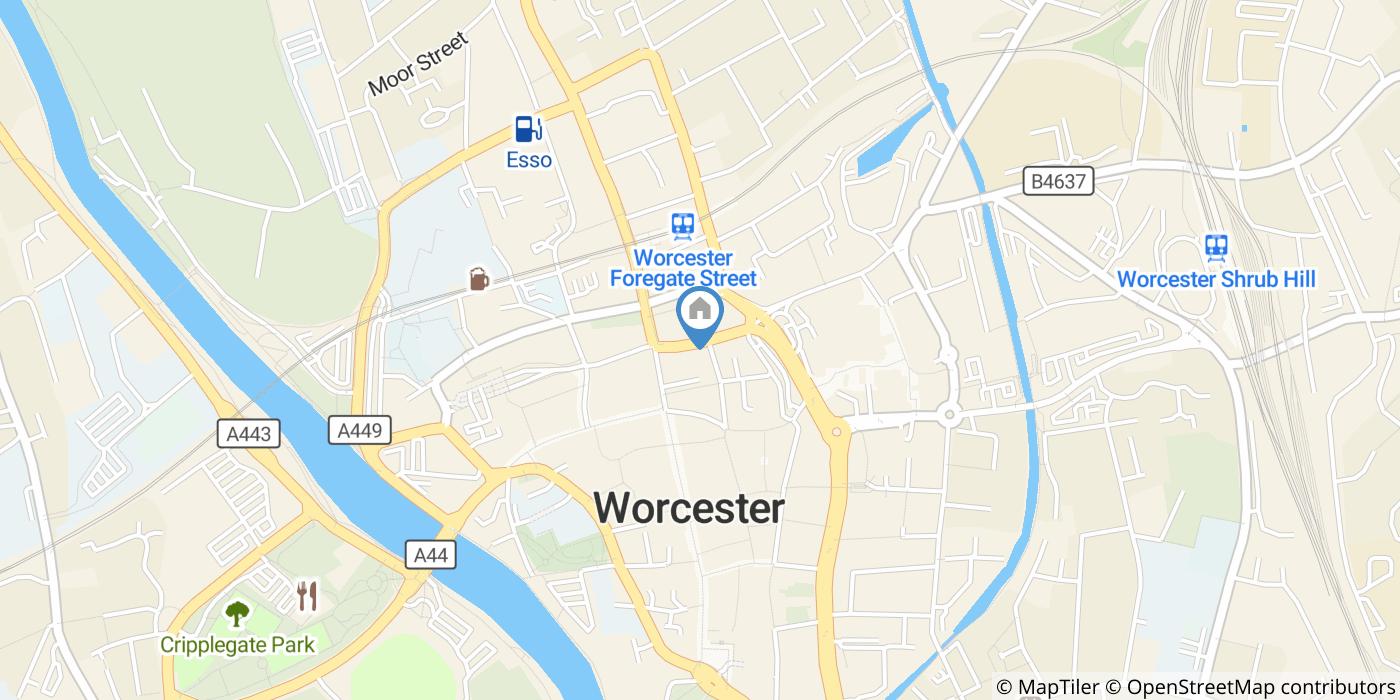 Studio Flat, St. Nicholas Street, WR1