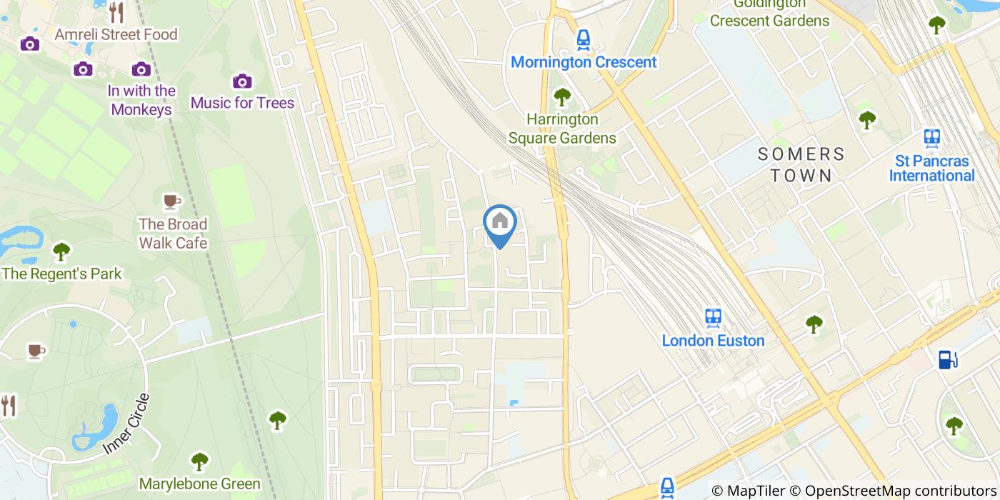 3 Bed Flat, Harrington House, NW1