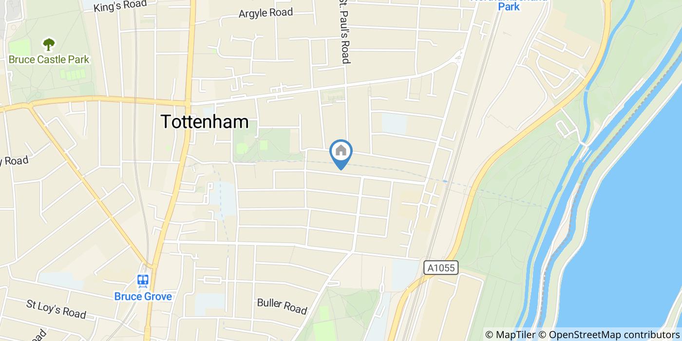 2 Bed Terraced House, Rosebery Avenue, N17