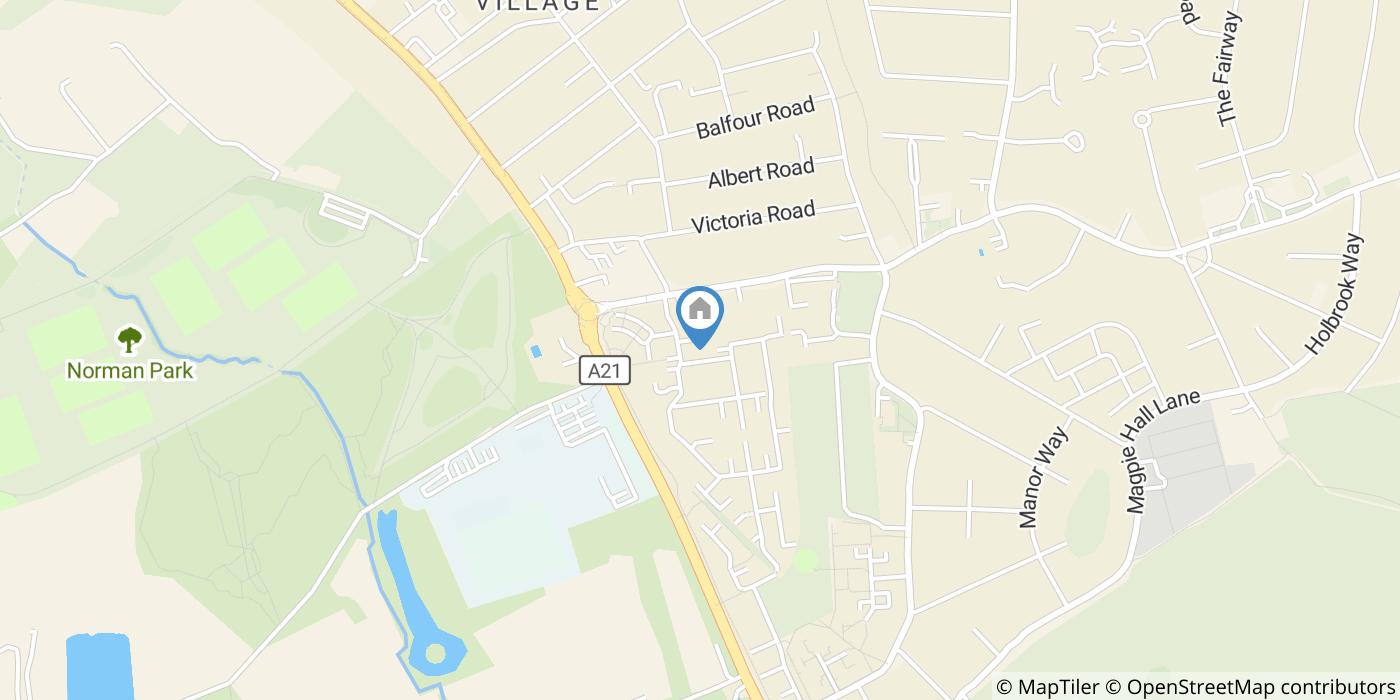1 Bed Flat, Burlington Apartments, BR2