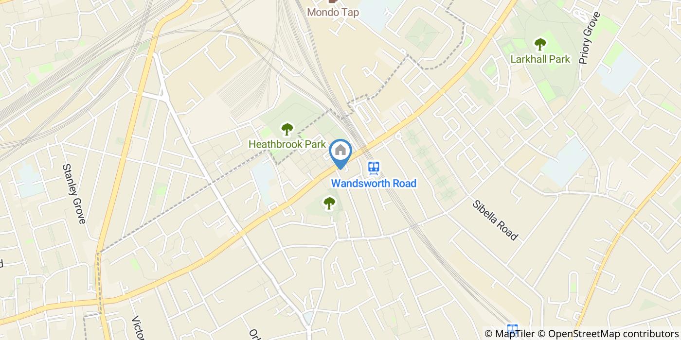 1 Bed Flat, Wandsworth Road, SW8