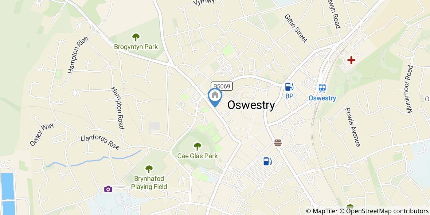 2 Bed Semi-Detached House, Stanley Place, SY11