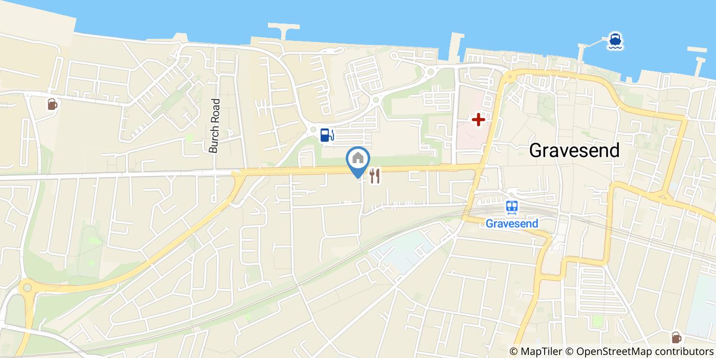 2 Bed Flat, Overcliffe, DA11