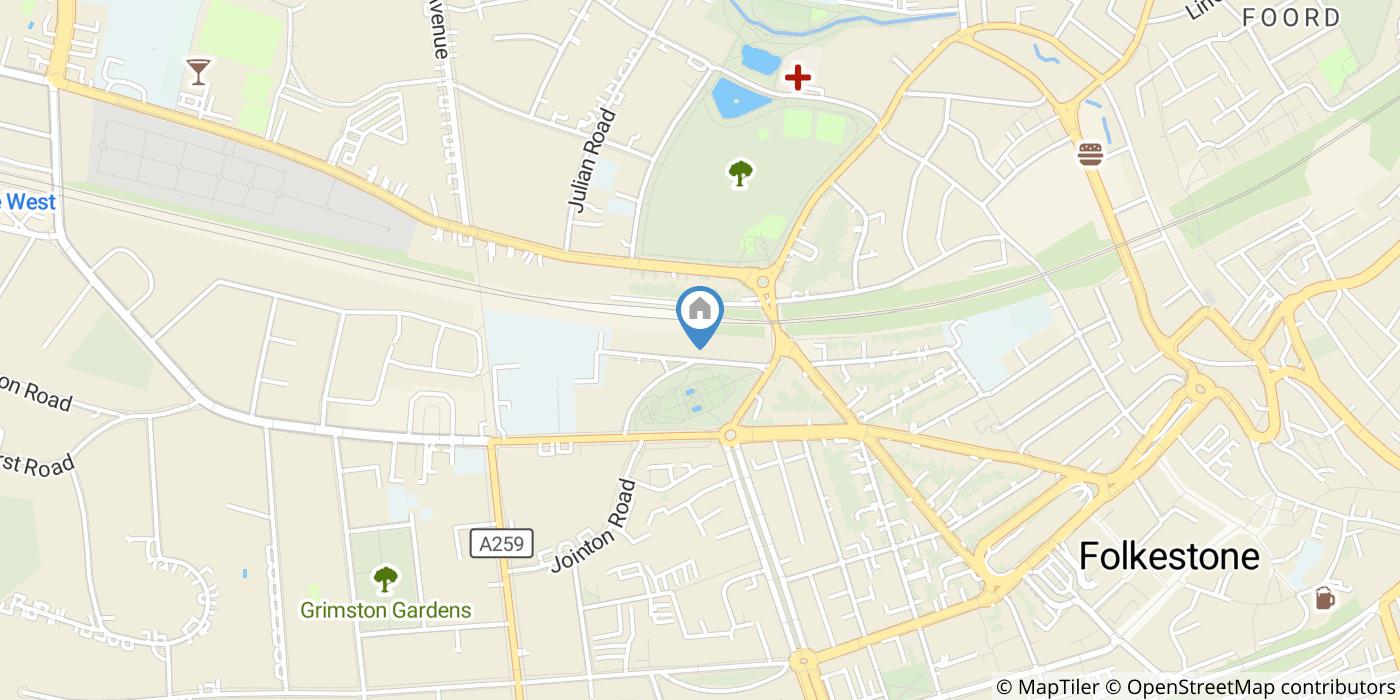 1 Bed Flat, Kingsnorth Gardens, CT20