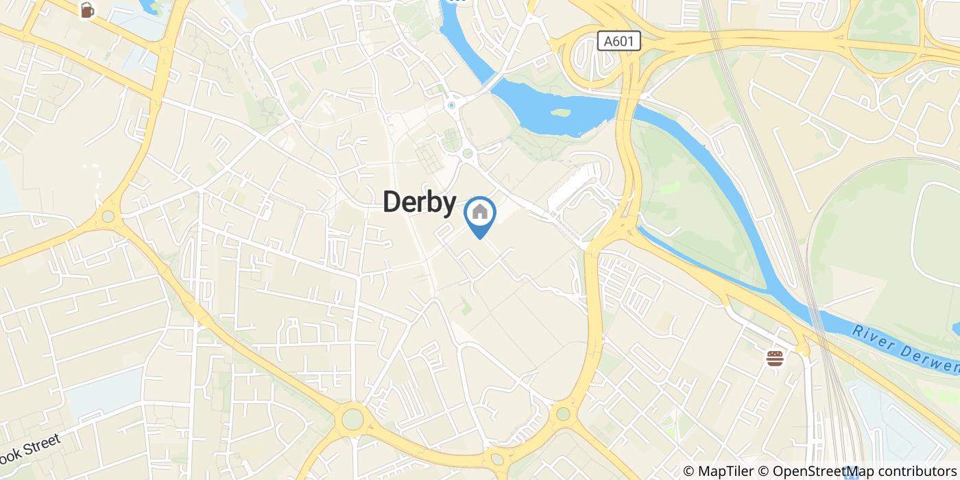 Room in a Shared Flat, Albion Street, DE1