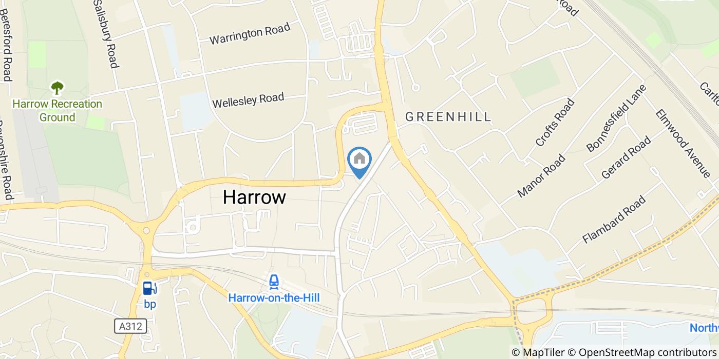 Studio Flat, Station Road, HA1