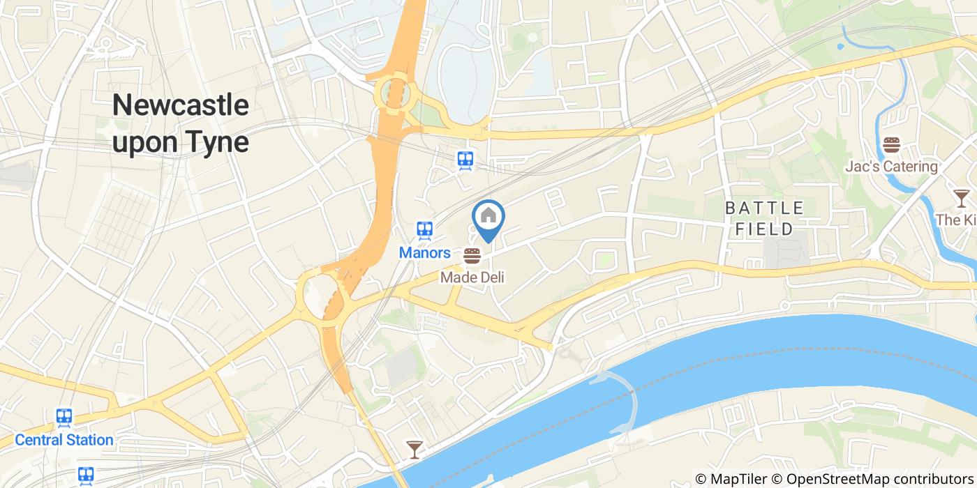 1 Bed Flat, Rialto, NE1