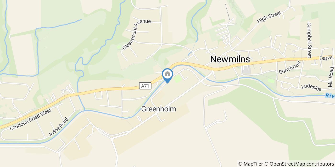 1 Bed Flat, Nelson Street, KA16