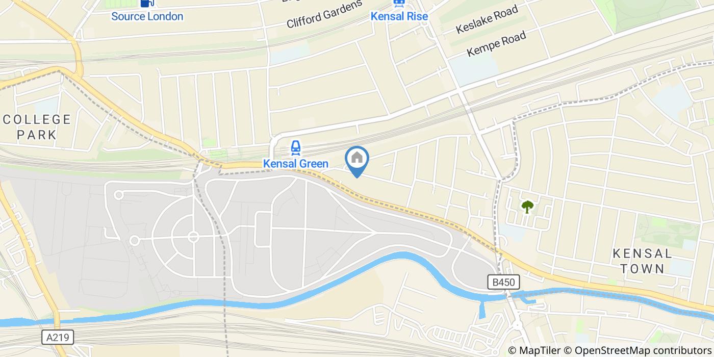 2 Bed Flat, Rainham Road, NW10