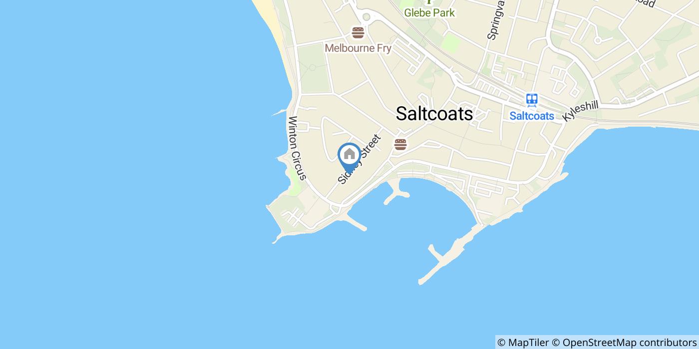 1 Bed Flat, Sidney Street, KA21