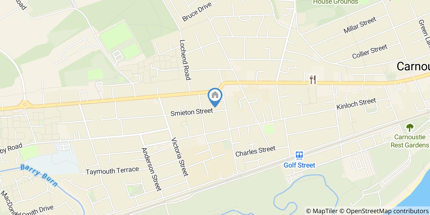 1 Bed Flat, Smieton Street, DD7