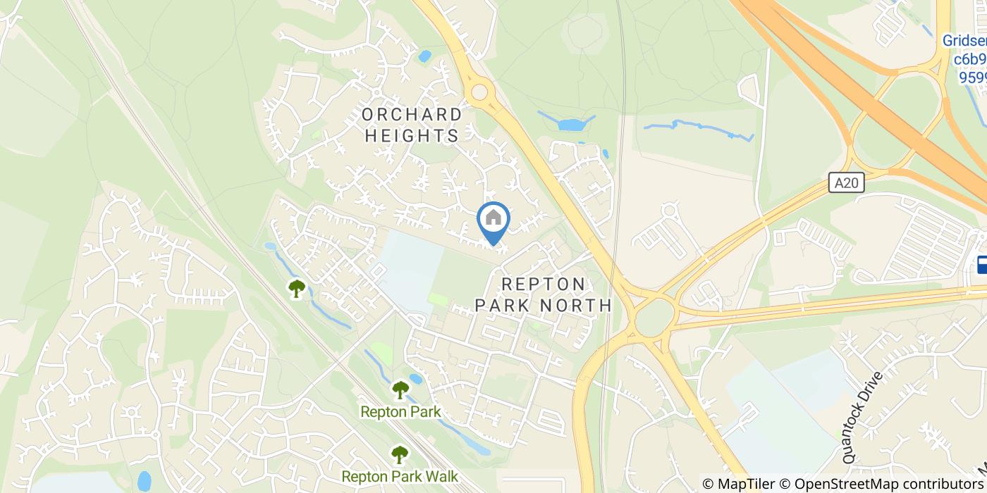 3 Bed Terraced House, Pondmore Way, TN25