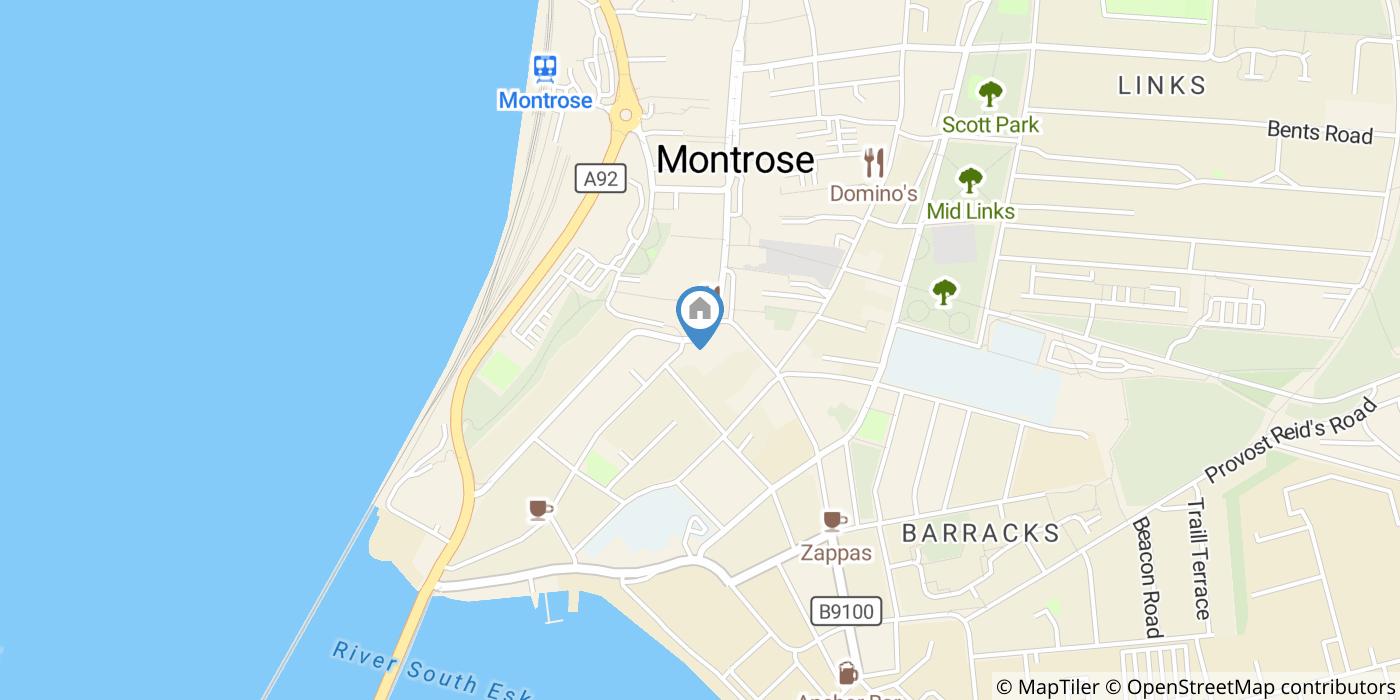 1 Bed Flat, Castle Place, DD10