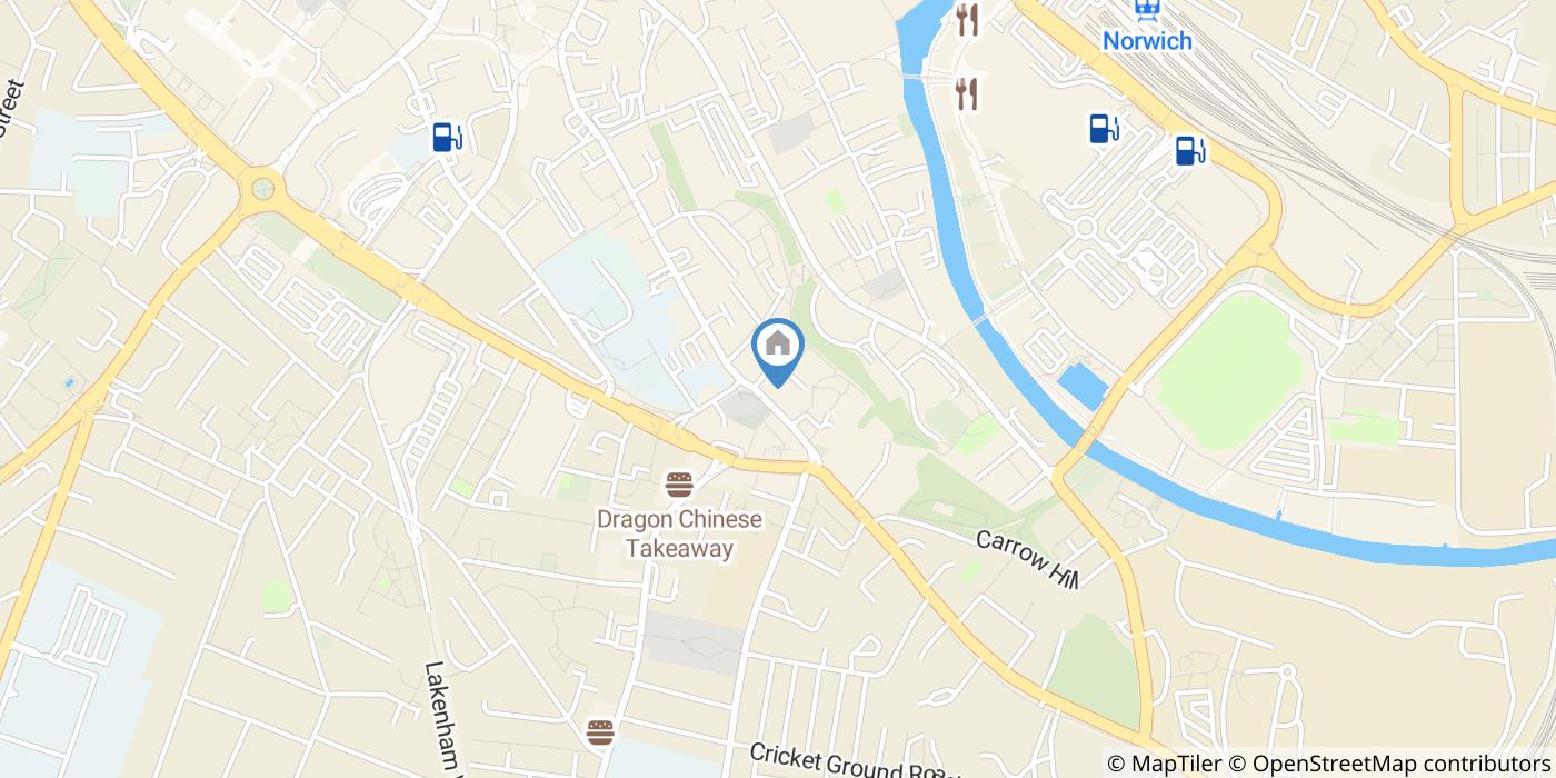 1 Bed Flat, Bixley House, NR1
