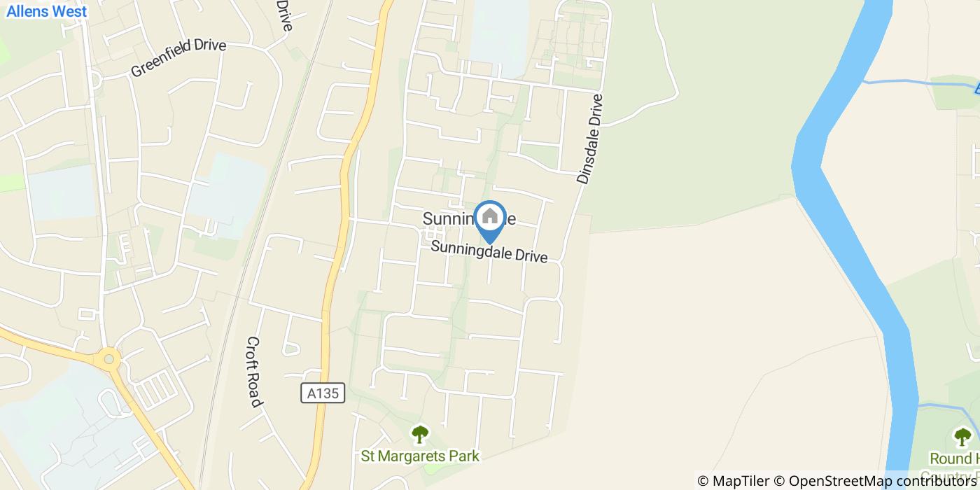 1 Bed Flat, Sunningdale Drive, TS16