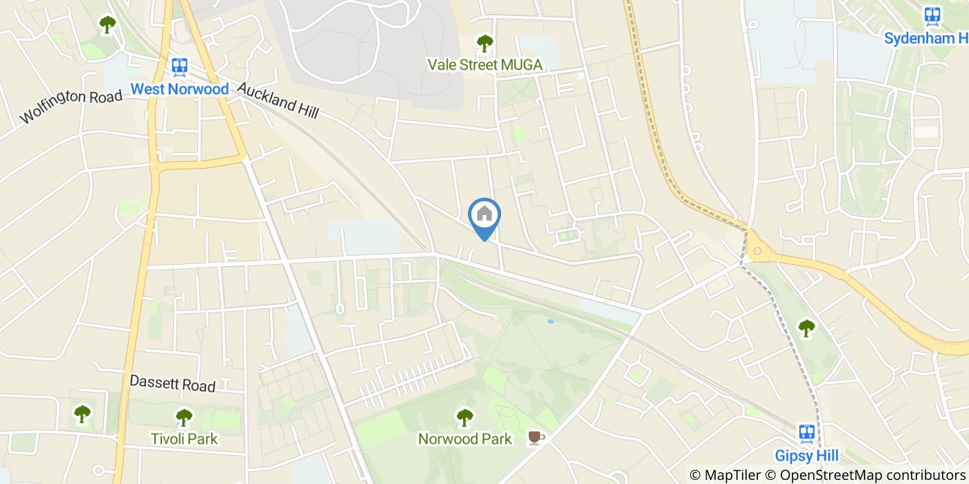 2 Bed Terraced House, St. Louis Road, SE27