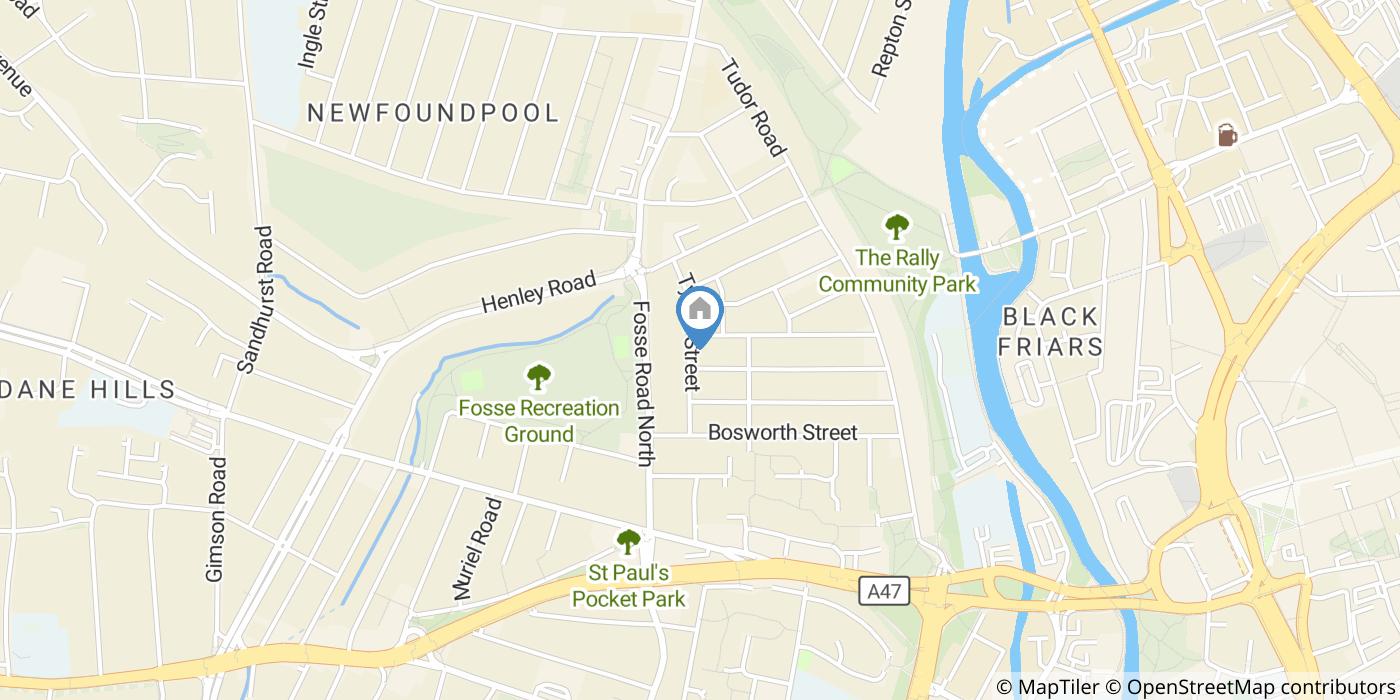 1 Bed Flat, Fosse Road North, LE3