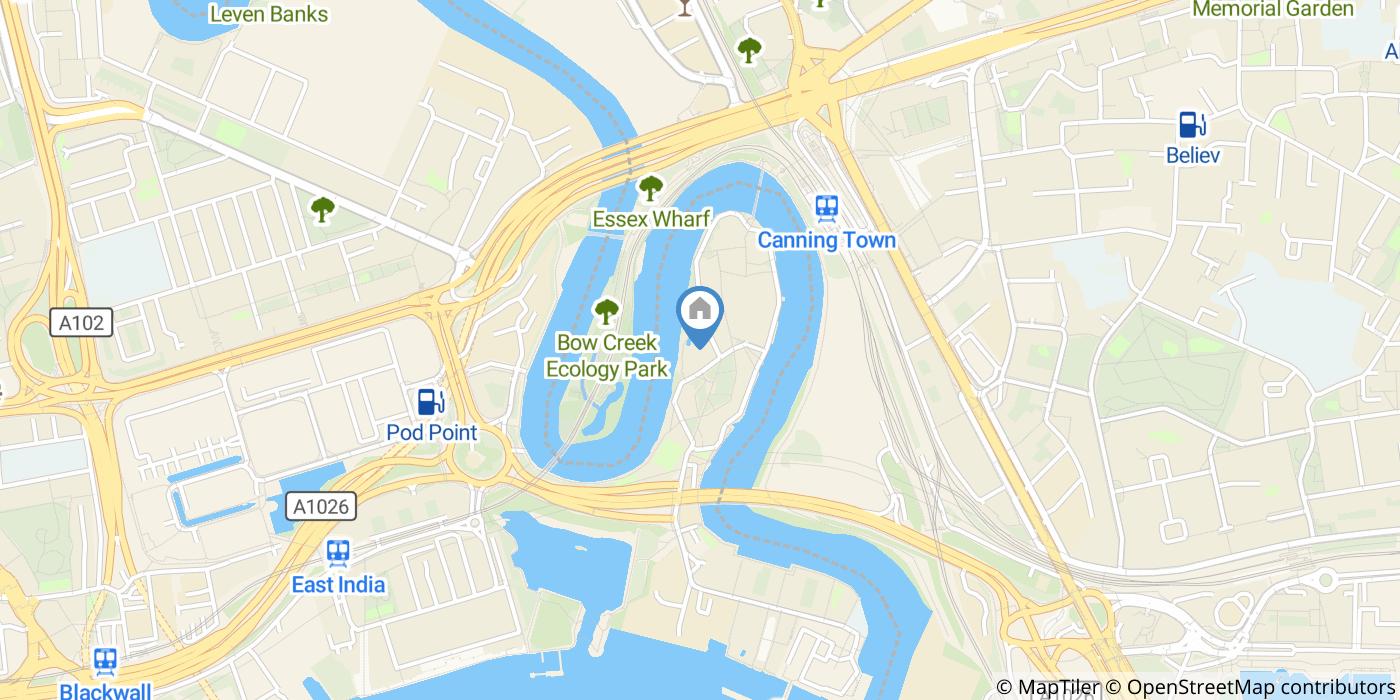 2 Bed Flat, Kent Building, E14