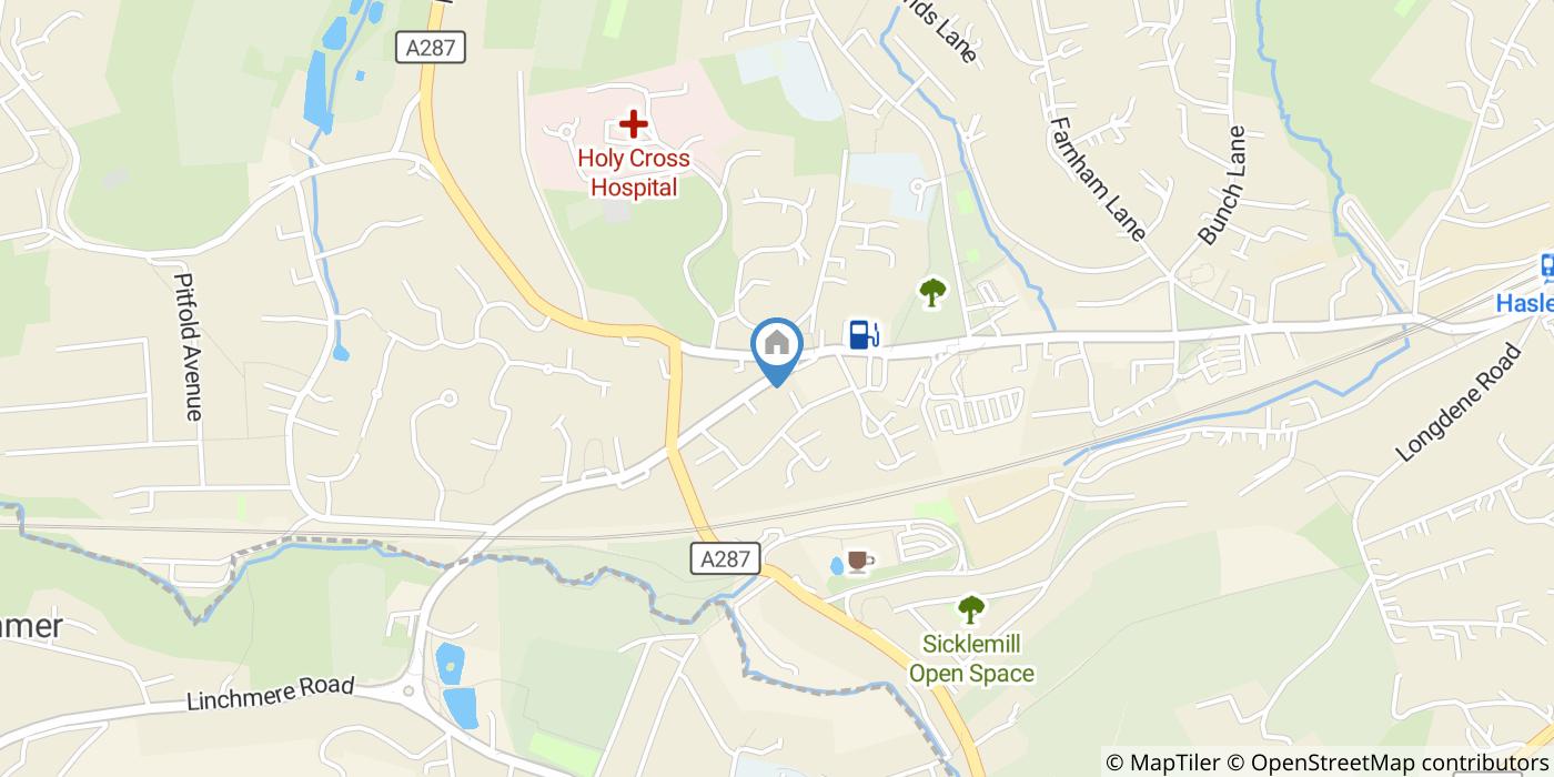1 Bed Flat, Rex Court, GU27