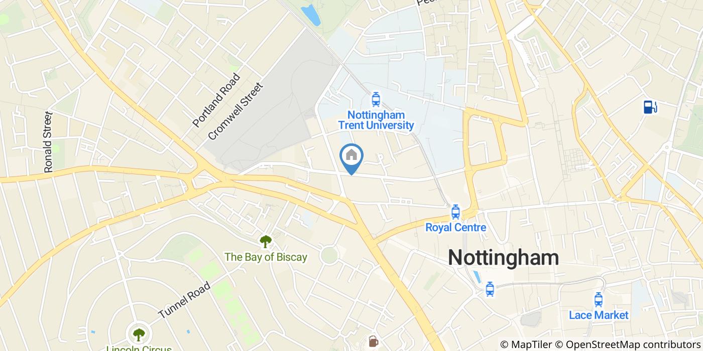 2 Bed Penthouse, Talbot Street, NG1