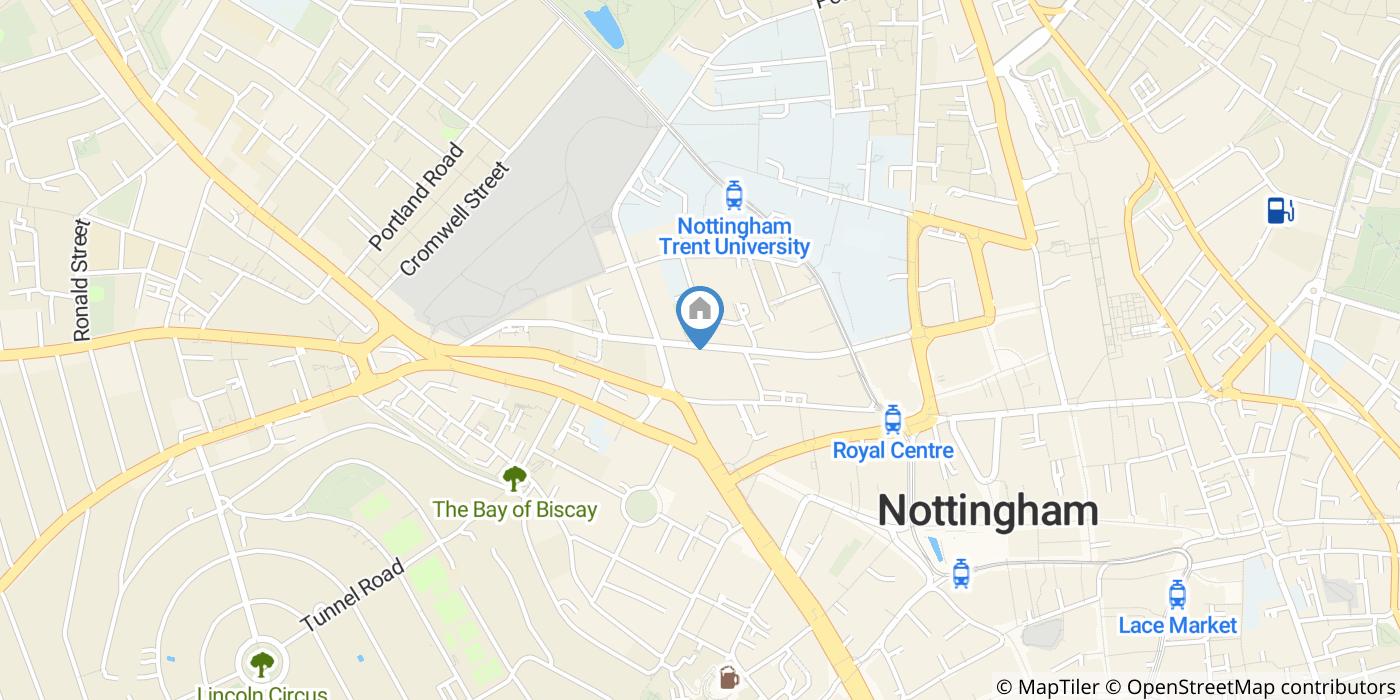 2 Bed Penthouse, Talbot Street, NG1