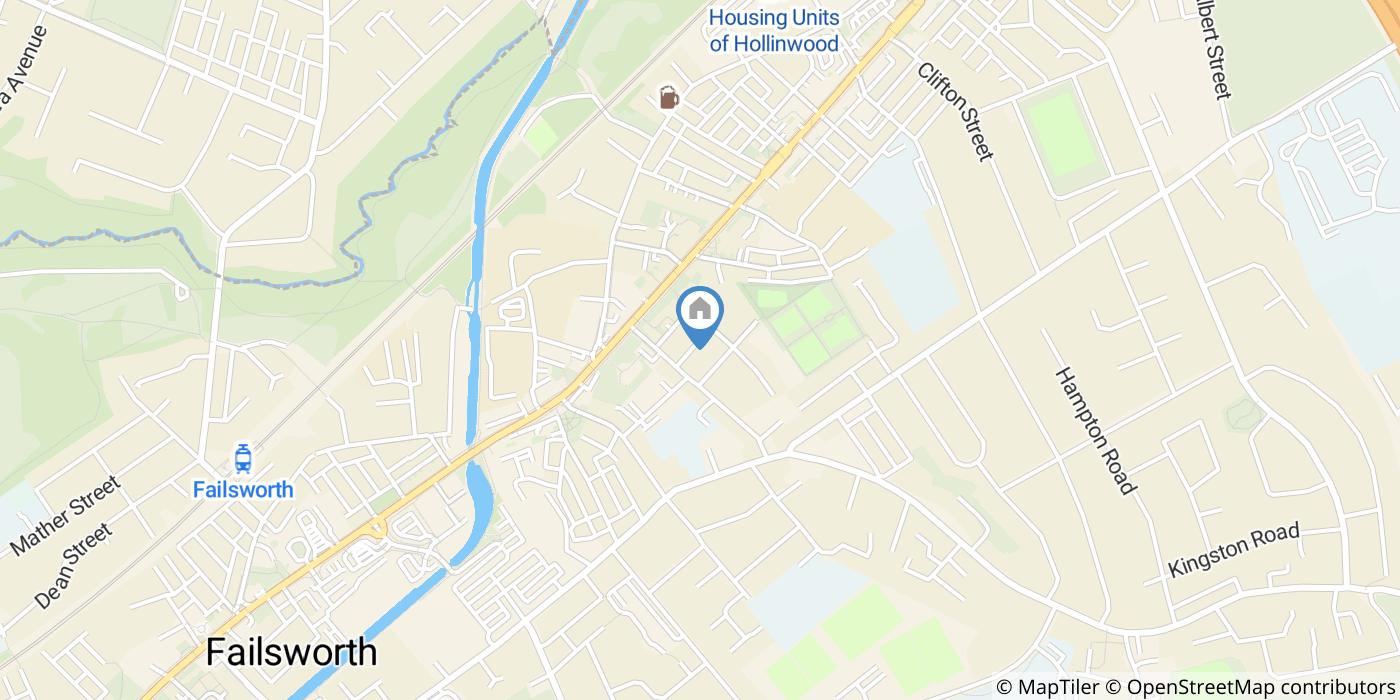 2 Bed Terraced House, Rutland St, M35
