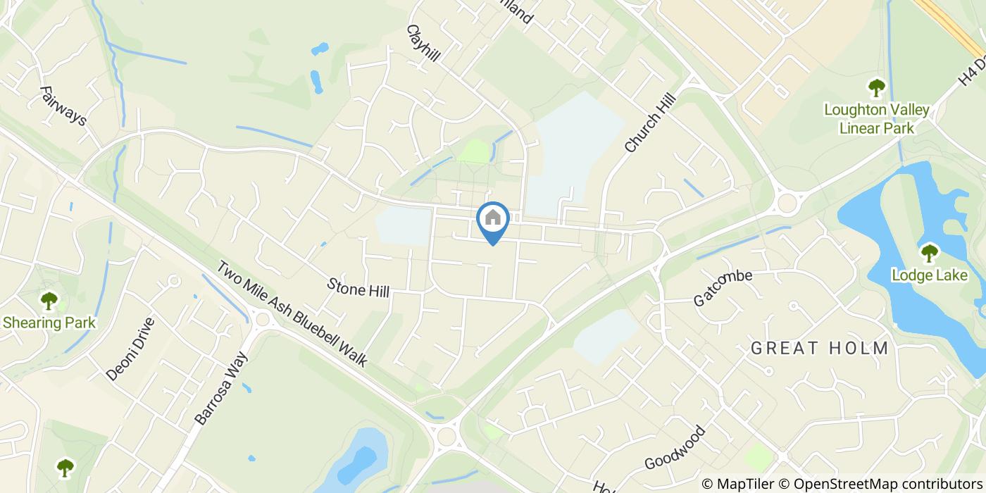 4 Bed Detached House, Kepwick, MK8