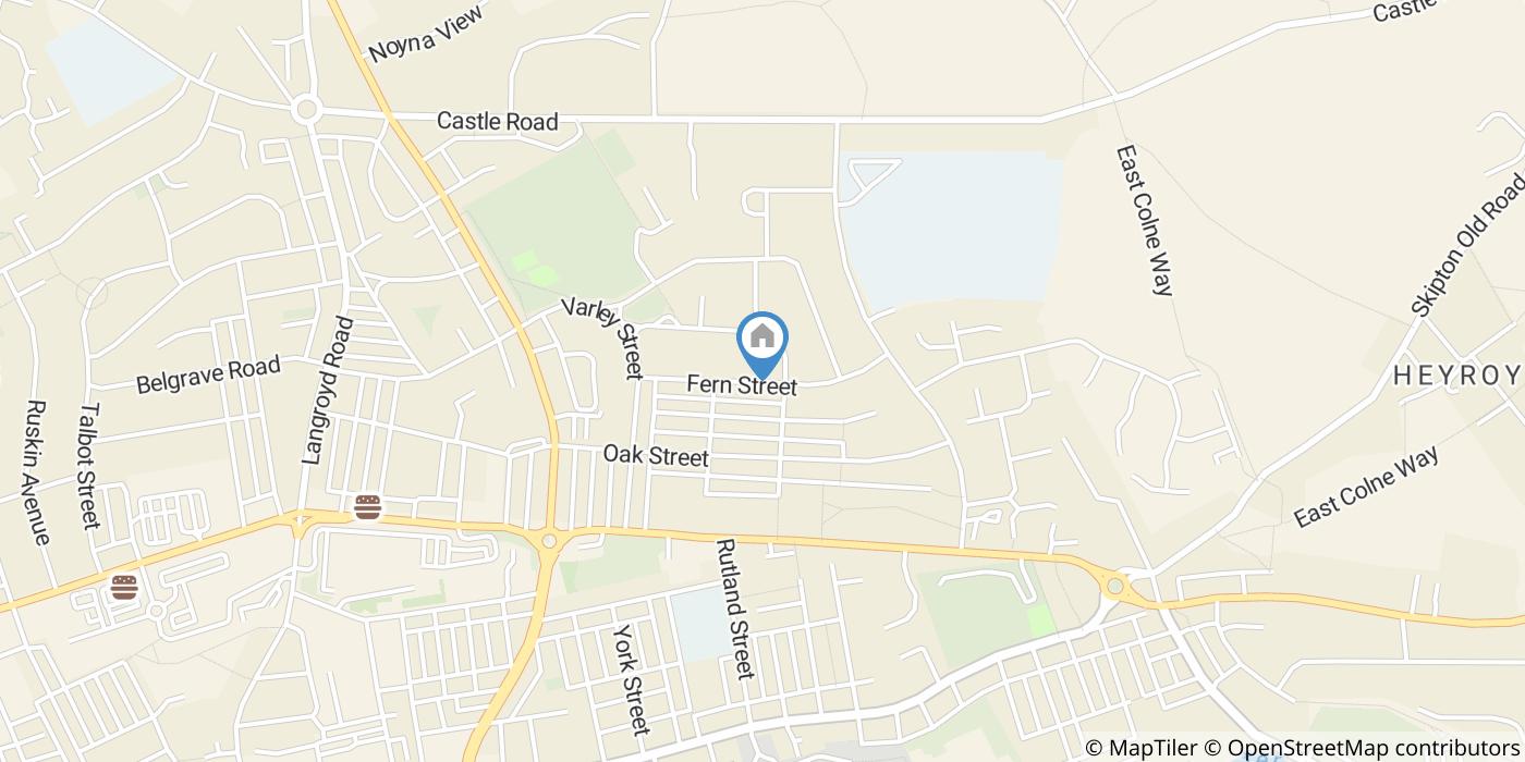 2 Bed Terraced House, Fern Street, BB8