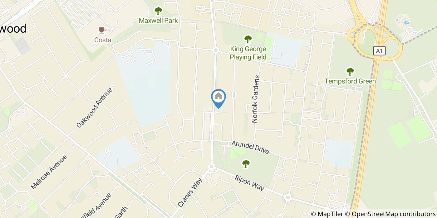 Room in a Shared House, Manor Way, WD6