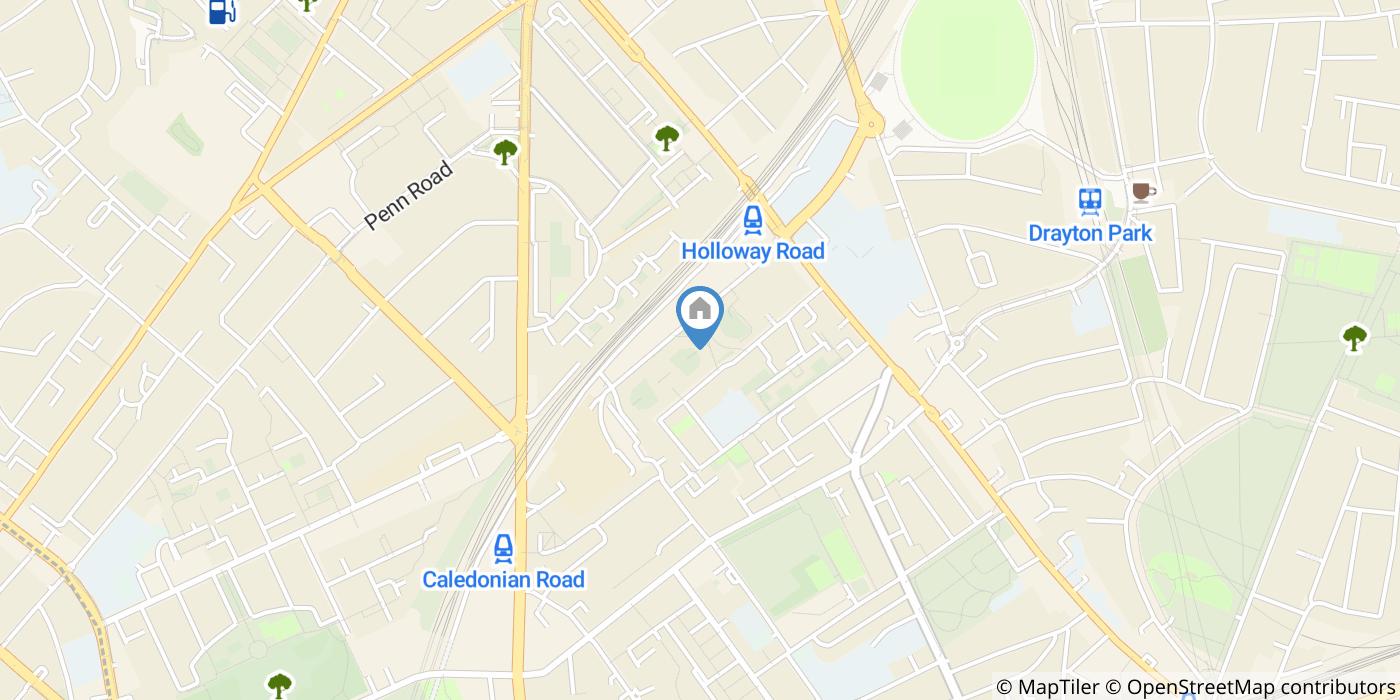 1 Bed Flat, Buckler Court, N7