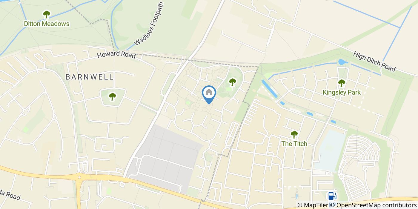 2 Bed Flat, Dennis Road, CB5