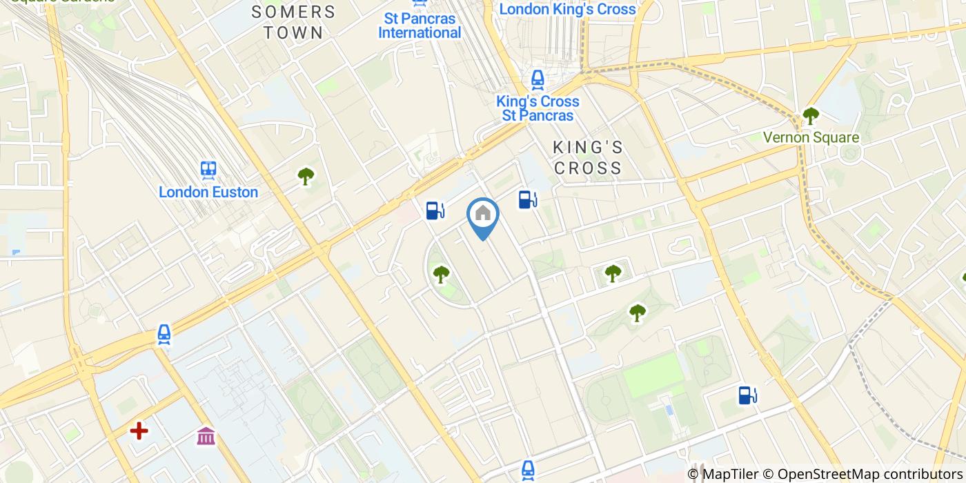 2 Bed Flat, Thanet House, WC1H