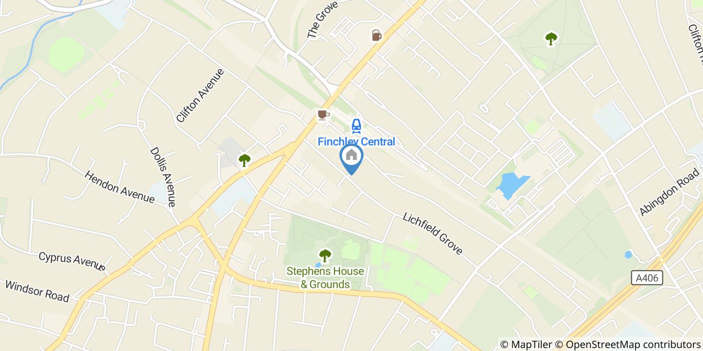 Studio Flat, Lichfield Grove, N3