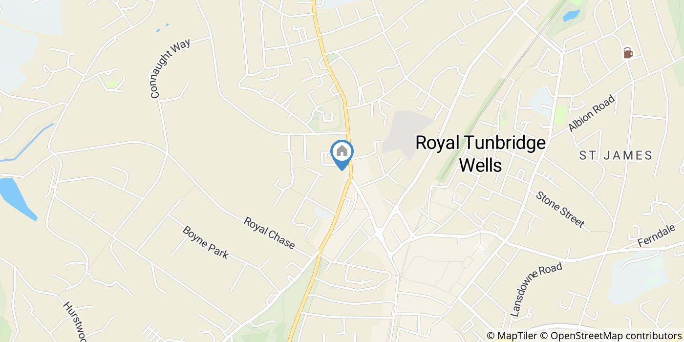 1 Bed Flat, Westcombe House, TN4