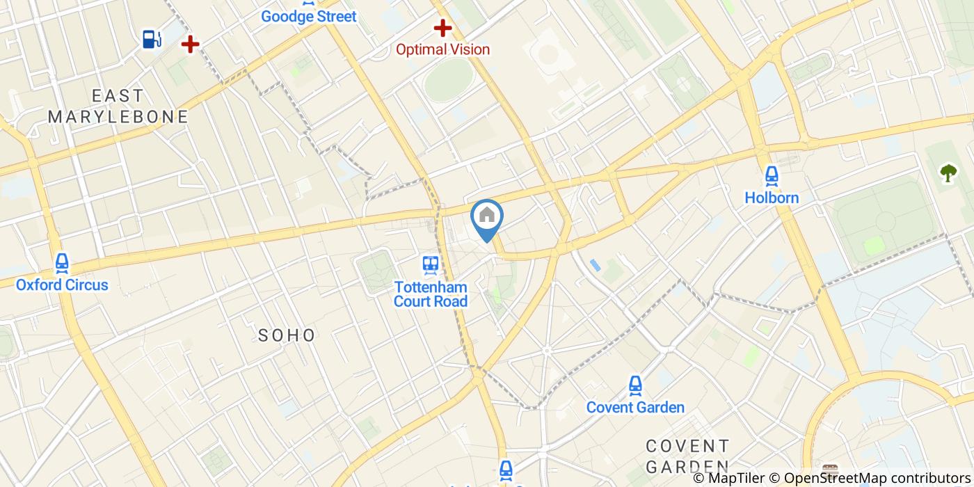 2 Bed Maisonette, St Giles High Street, WC2H