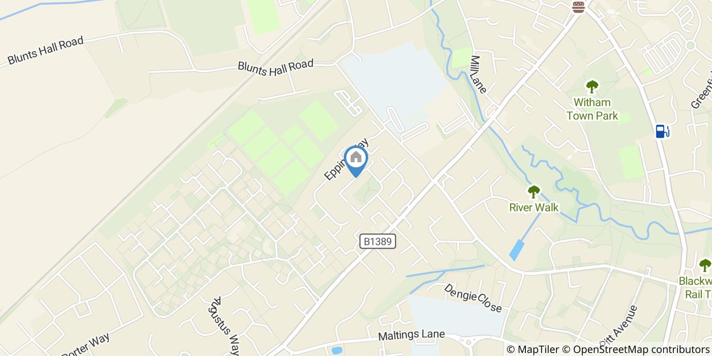 Room in a Shared Flat, Halcyon Close, CM8