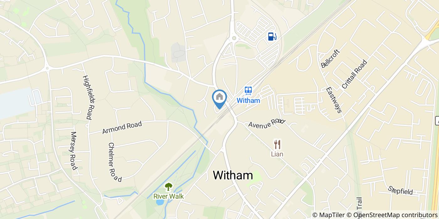 1 Bed Flat, Hamilton Court, CM8