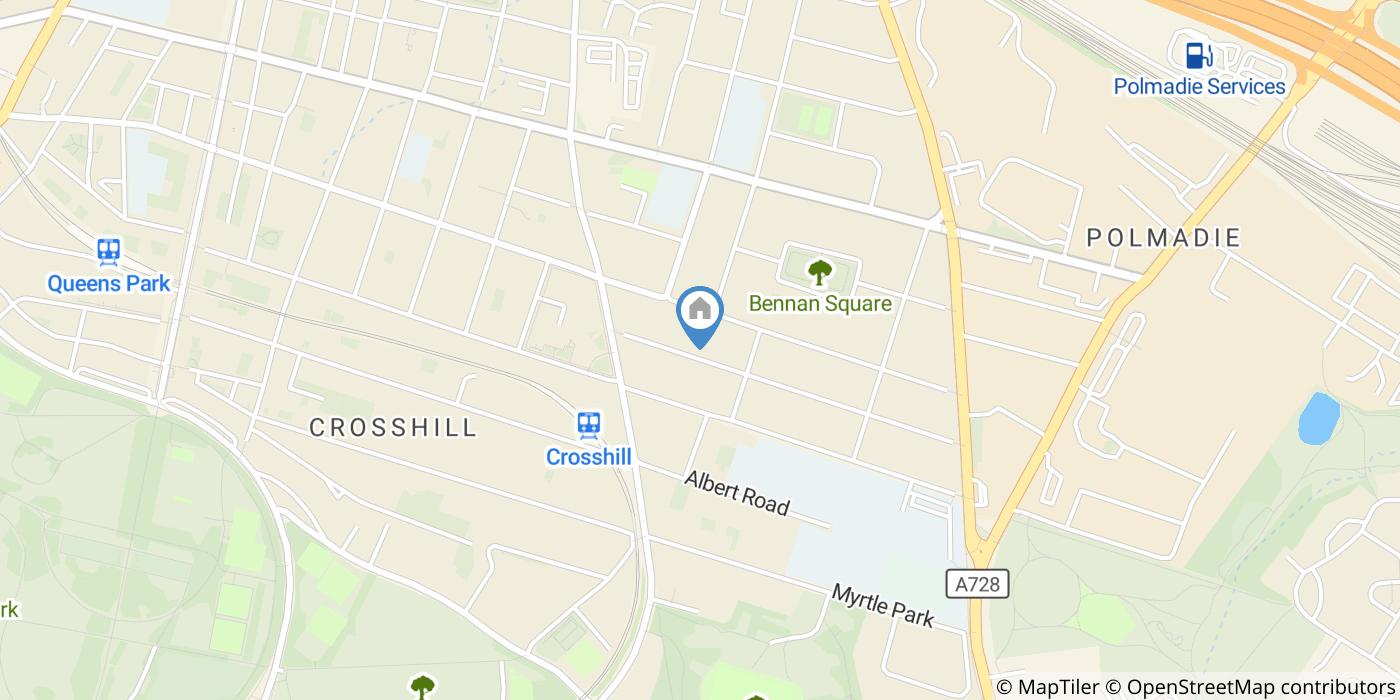 1 Bed Flat, Boyd Street, G42