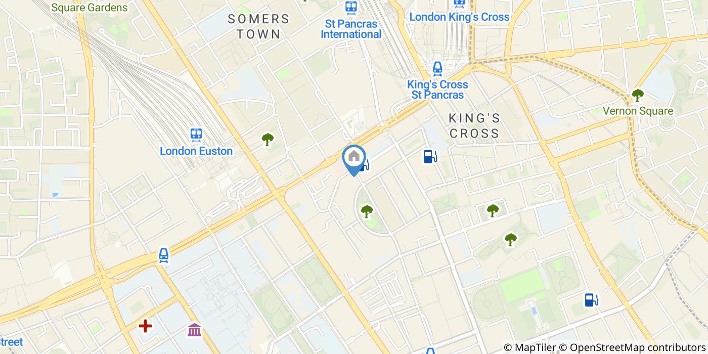 Studio Flat, Bloomsbury, WC1H