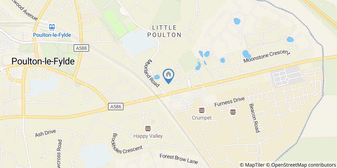 2 Bed Flat, Garden Close, FY6