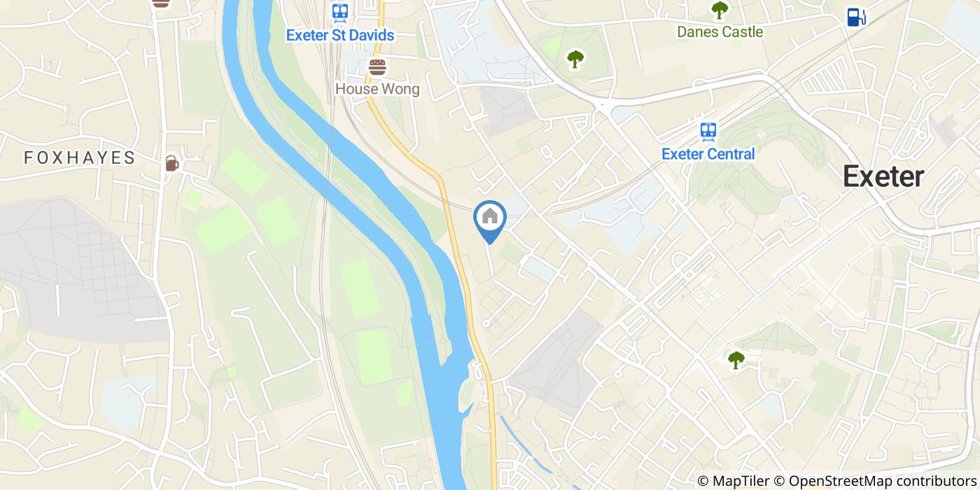 2 Bed Flat, Haldon Road, EX4