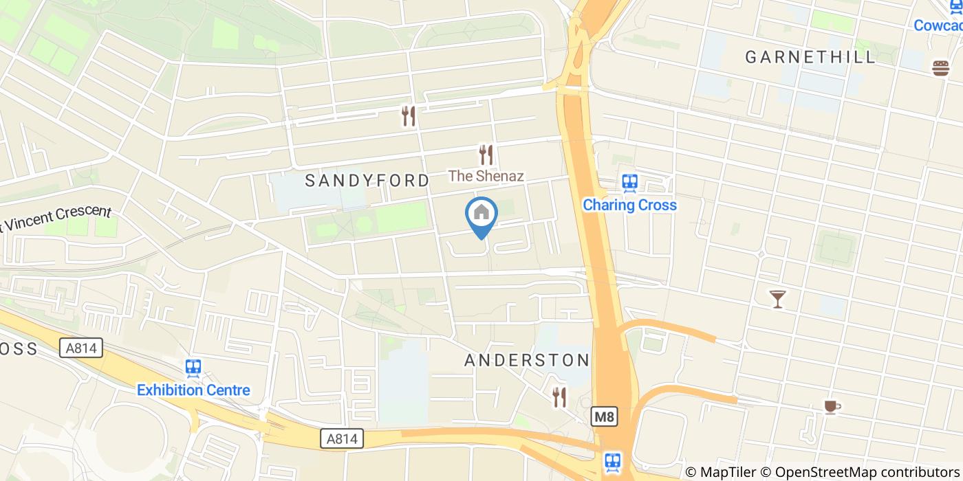 1 Bed Flat, Dorset Street, G3