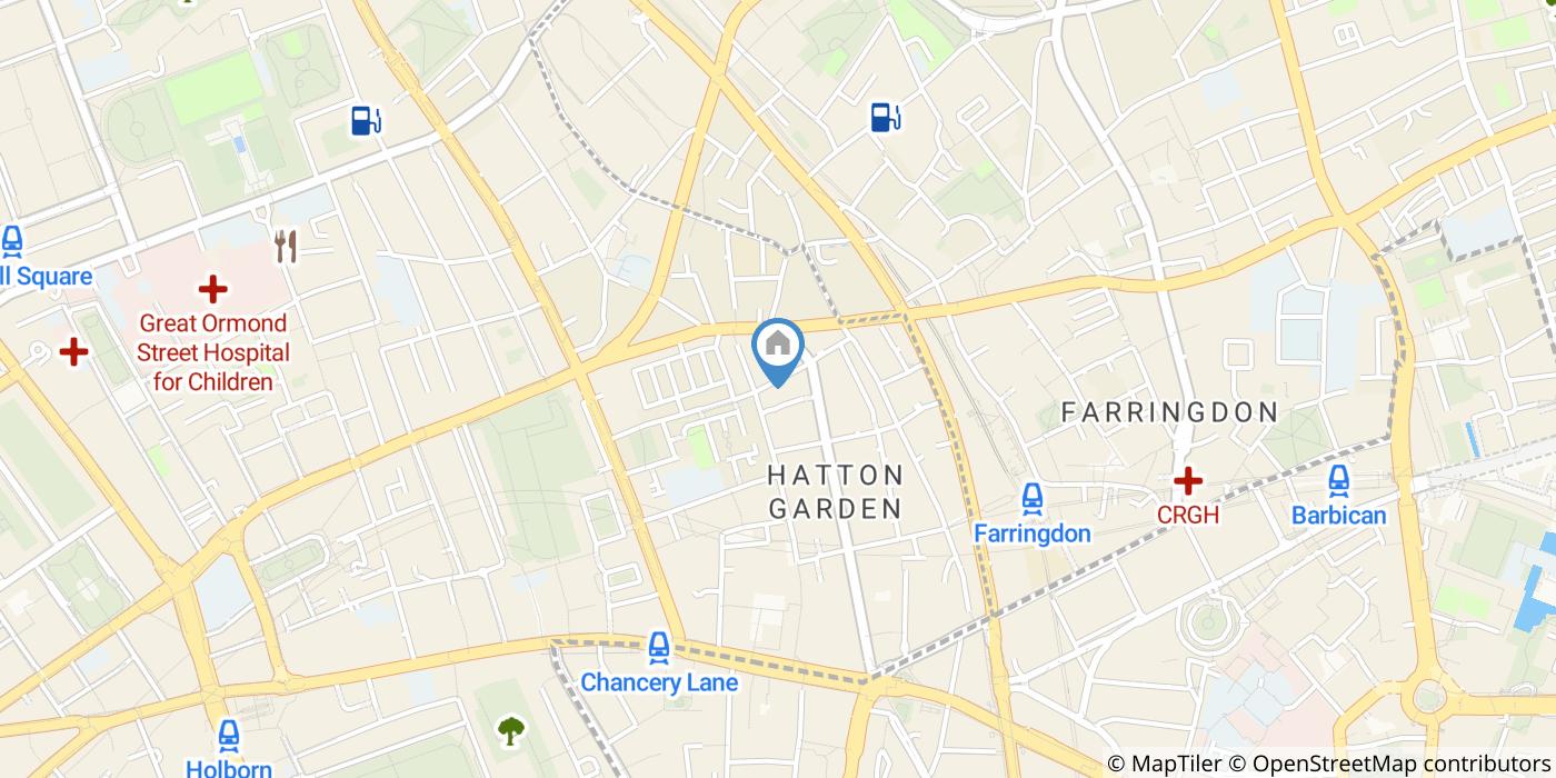 Studio Flat, Hatton Wall, EC1N