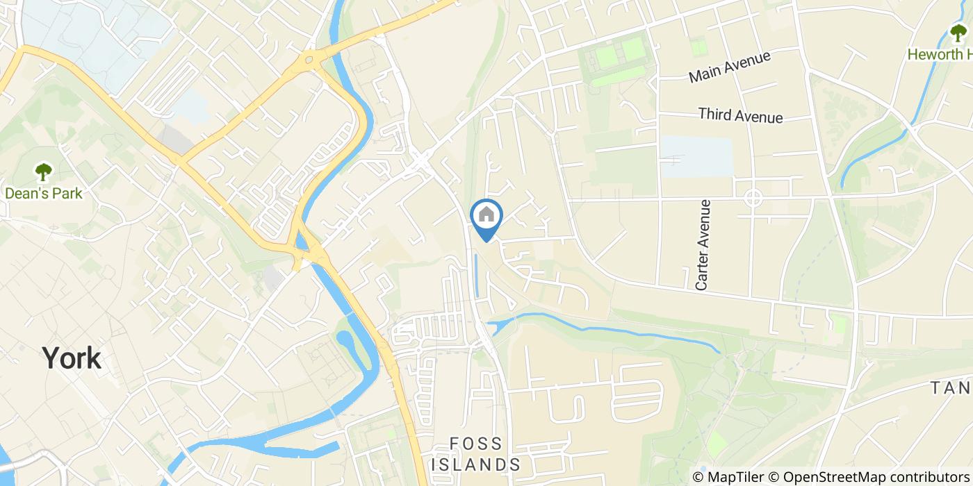 1 Bed Flat, Aura, YO31