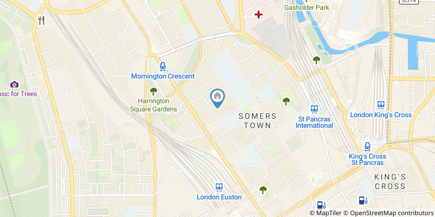 2 Bed Flat, Werrington Street, NW1