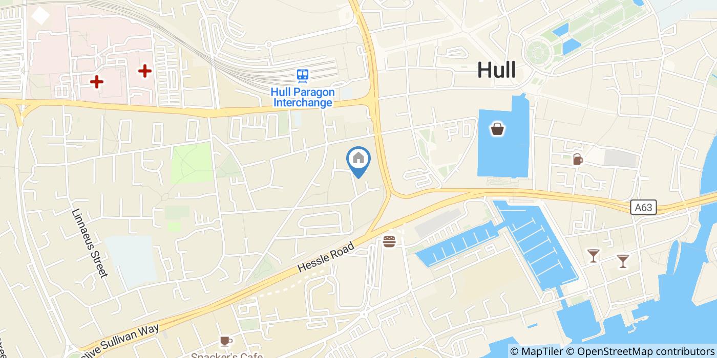2 Bed Flat, Great Passage Street, HU1