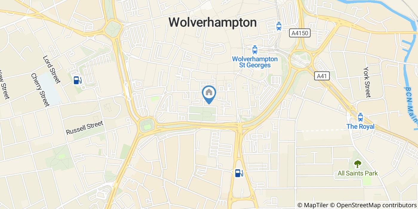 Studio Flat, St Johns Square, WV2