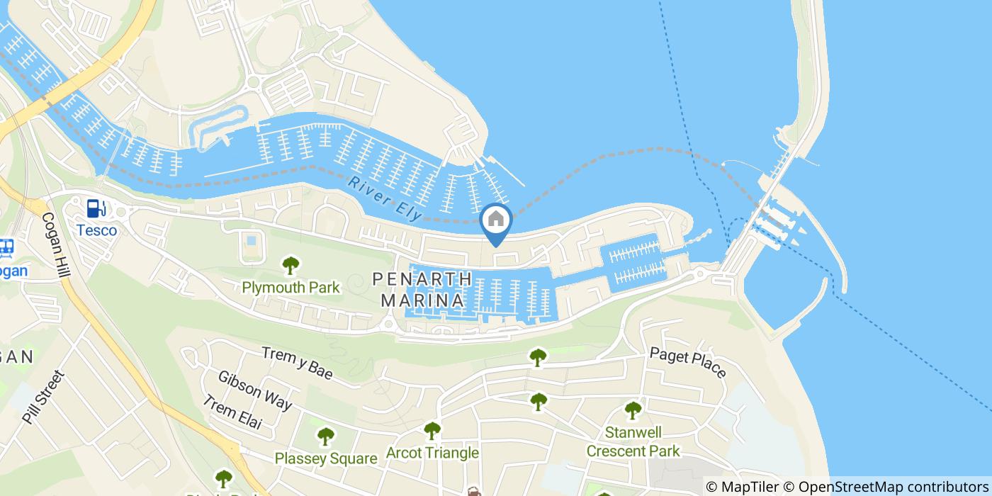 2 Bed Flat, Penarth Marina, CF64