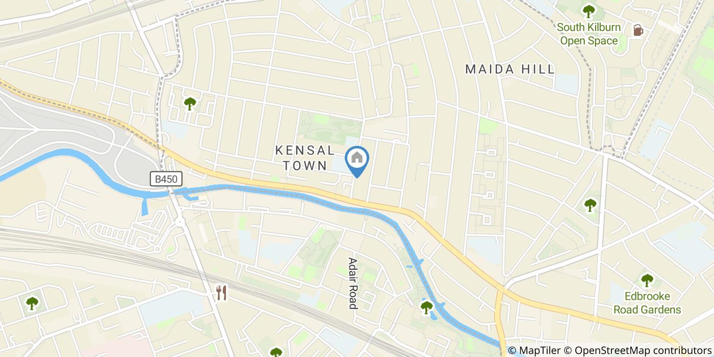 4 Bed Terraced House, Third Avenue, W10